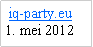Tekstvak:  iq-party.eu1. mei 2012